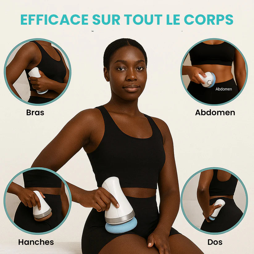 Masseur Brûleur de Graisses Électrique Rotatif – Anti-Cellulite & Minceur